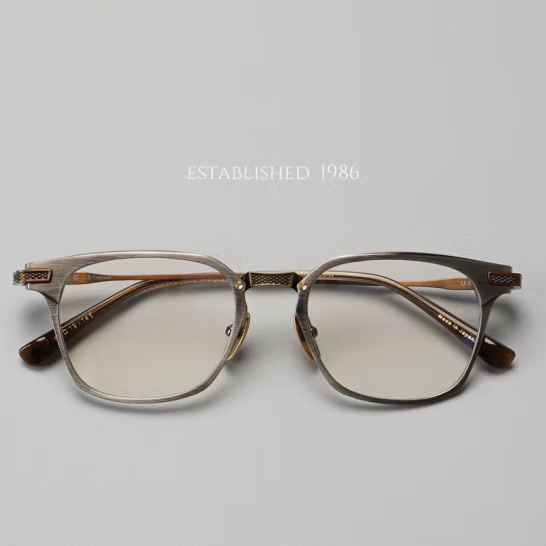 Japanese Handmade Retro Glasses Frames - Same as Shawn Yue's United DRX-2078 for Myopia