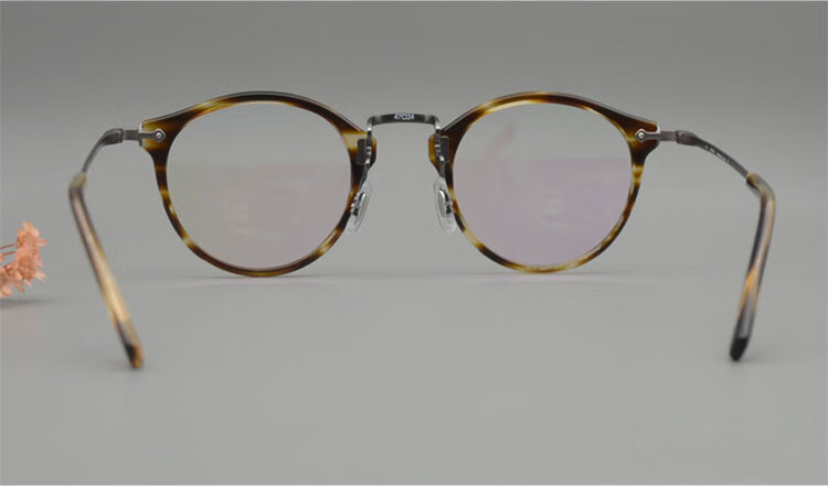 GMS805: Eason Chan's Exclusive Titanium Carved Myopia Glasses Frame