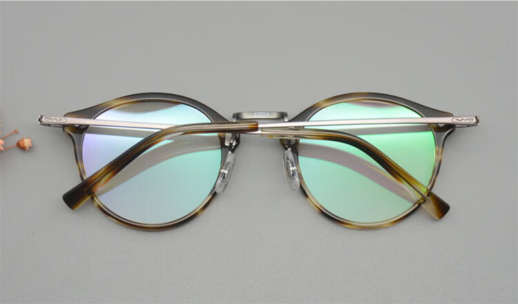 GMS805: Eason Chan's Exclusive Titanium Carved Myopia Glasses Frame