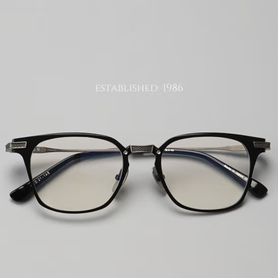 Japanese Handmade Retro Glasses Frames - Same as Shawn Yue's United DRX-2078 for Myopia