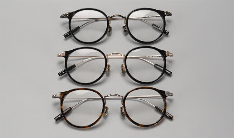 Ultra-Light Beta Titanium JJ Lin Star's Same Style Myopia Glasses Frame