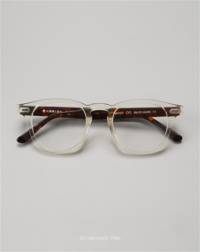 Japanese Handmade T504 Series Myopia Glasses Frame, Retro Design, Imported Plate