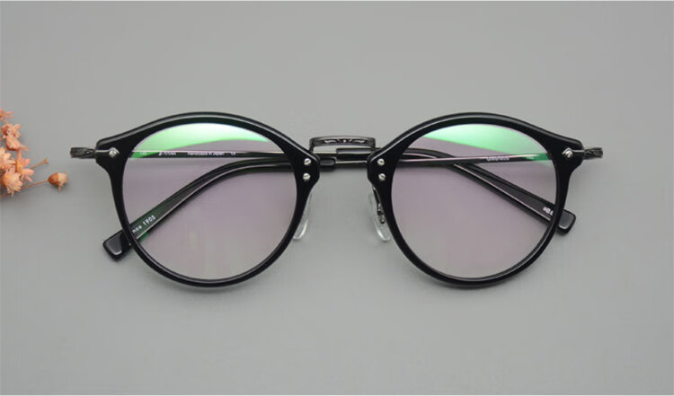 GMS805: Eason Chan's Exclusive Titanium Carved Myopia Glasses Frame