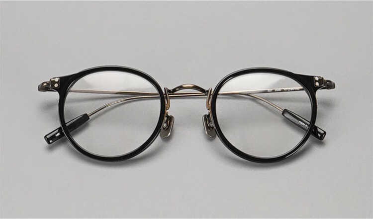 Ultra-Light Beta Titanium JJ Lin Star's Same Style Myopia Glasses Frame