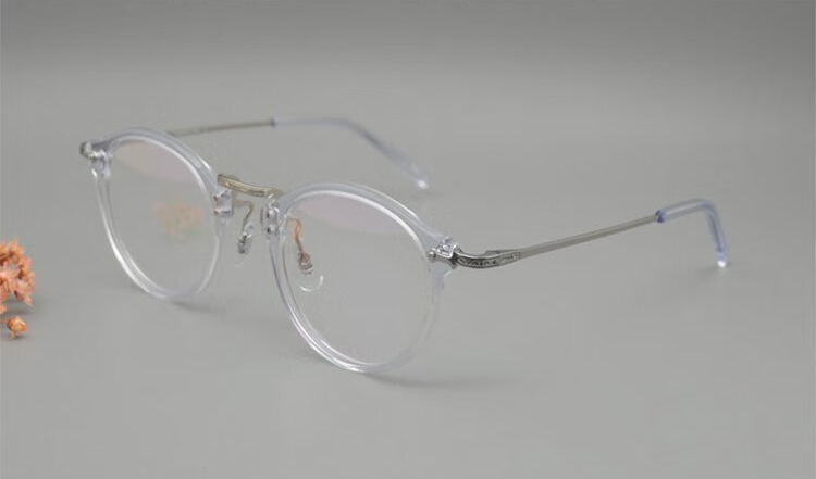 GMS805: Eason Chan's Exclusive Titanium Carved Myopia Glasses Frame