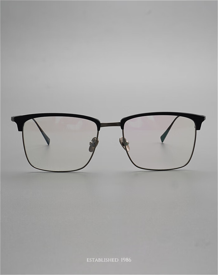 Designer Ultra-Light Business Half-Frame, Kimura Takuya's Same Style, Improved and Enlarged Glasses Frame