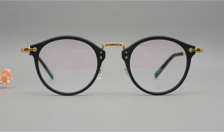 GMS805: Eason Chan's Exclusive Titanium Carved Myopia Glasses Frame