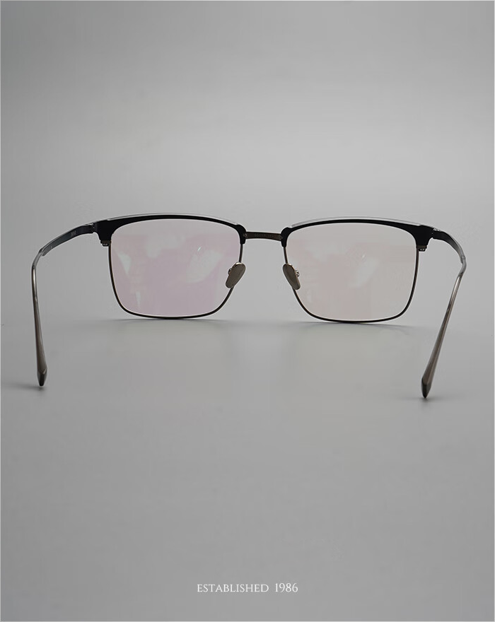 Designer Ultra-Light Business Half-Frame, Kimura Takuya's Same Style, Improved and Enlarged Glasses Frame