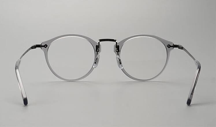 GMS805: Eason Chan's Exclusive Titanium Carved Myopia Glasses Frame