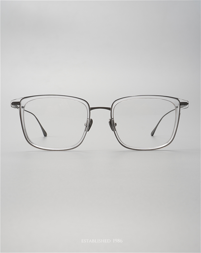 Japanese Designer Titanium Business Myopia Glasses, Ultra-Light Frame for Large and Round Faces