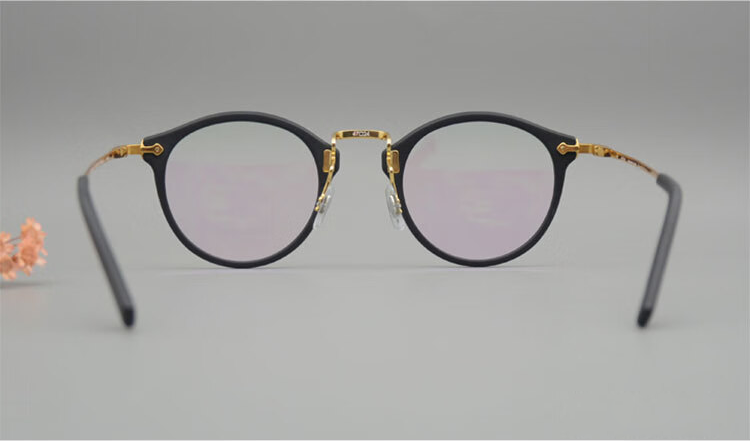 GMS805: Eason Chan's Exclusive Titanium Carved Myopia Glasses Frame