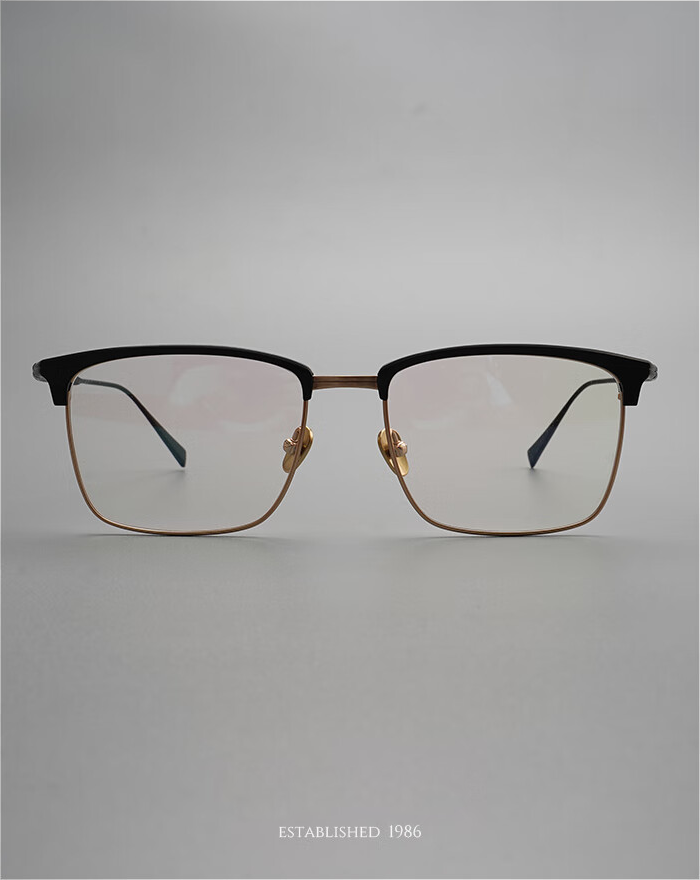 Designer Ultra-Light Business Half-Frame, Kimura Takuya's Same Style, Improved and Enlarged Glasses Frame