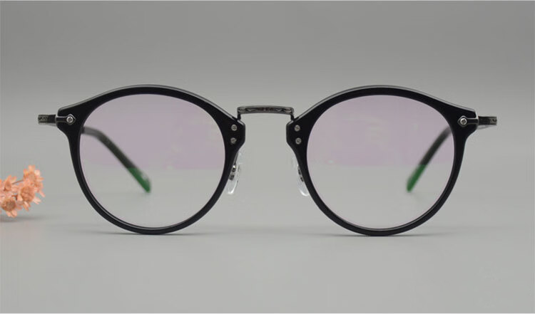 GMS805: Eason Chan's Exclusive Titanium Carved Myopia Glasses Frame