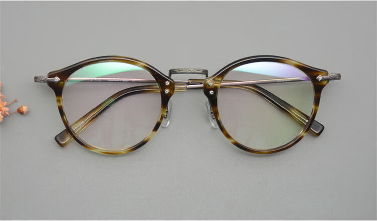 GMS805: Eason Chan's Exclusive Titanium Carved Myopia Glasses Frame