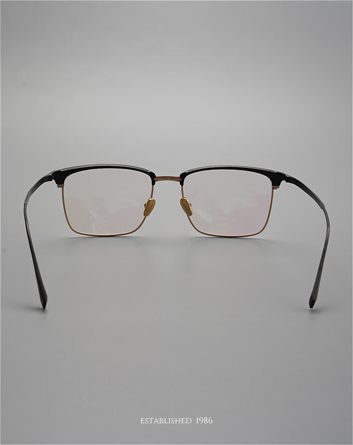 Designer Ultra-Light Business Half-Frame, Kimura Takuya's Same Style, Improved and Enlarged Glasses Frame