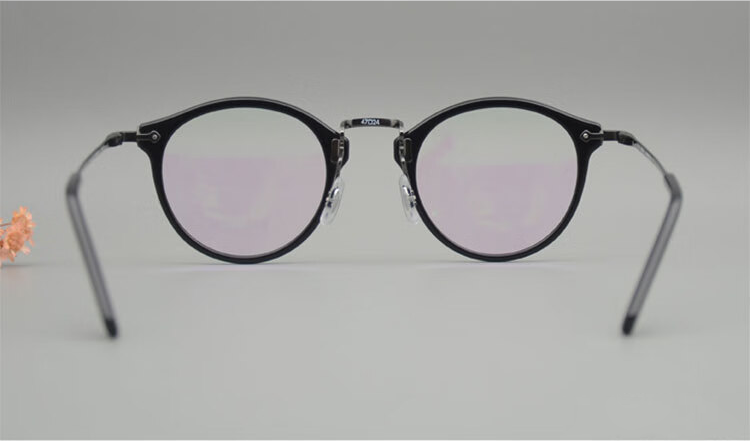 GMS805: Eason Chan's Exclusive Titanium Carved Myopia Glasses Frame