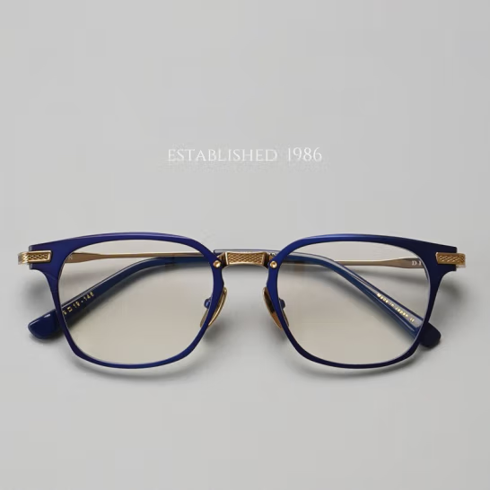 Japanese Handmade Retro Glasses Frames - Same as Shawn Yue's United DRX-2078 for Myopia