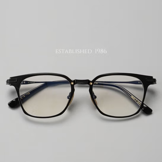 Japanese Handmade Retro Glasses Frames - Same as Shawn Yue's United DRX-2078 for Myopia