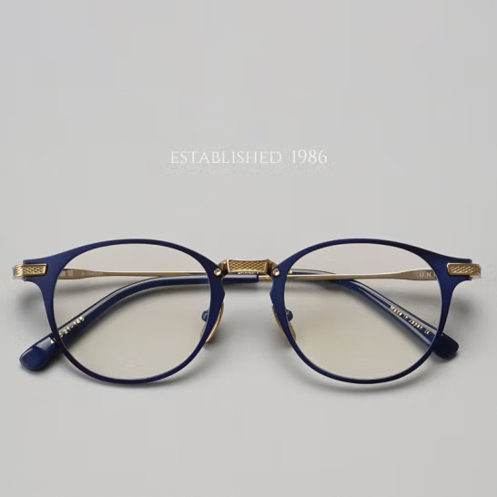 Japanese Handmade Retro Glasses Frames - Same as Shawn Yue's United DRX-2078 for Myopia